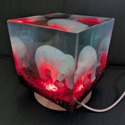 Lampe Eisbär "Cube" – Bild 2