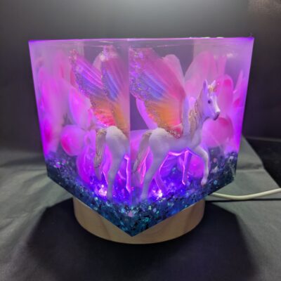 Lampe Pegasus-Einhorn – Bild 4