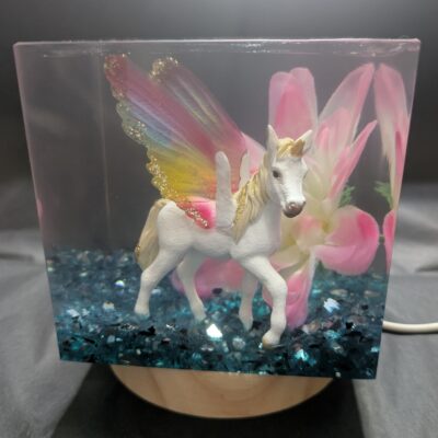 Lampe Pegasus-Einhorn – Bild 3