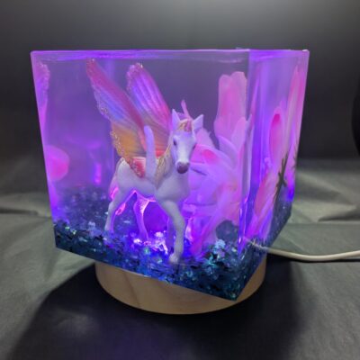 Lampe Pegasus-Einhorn – Bild 2