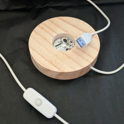 Lampe/Briefbeschwerer Eisbär "Baby white" – Bild 7