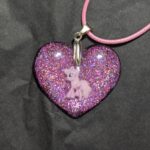 Halskette Einhorn "Pink Glitter Queen"