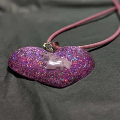 Halskette Einhorn "Pink Glitter Queen" – Bild 2