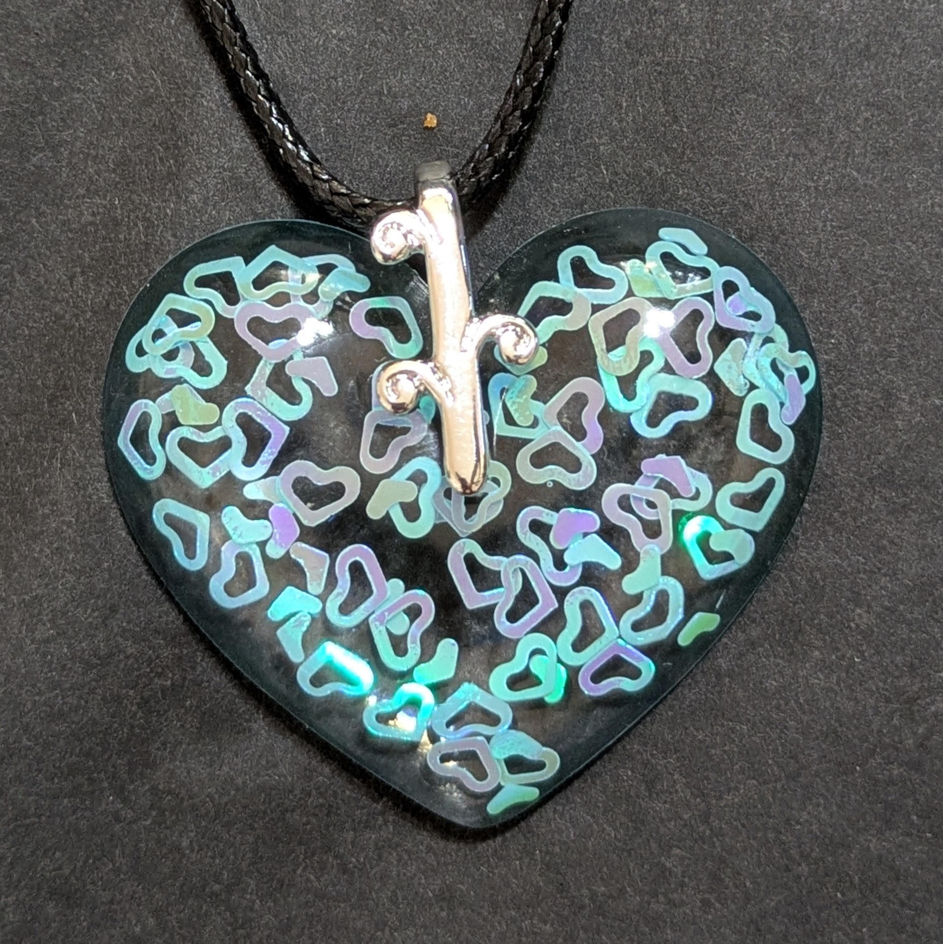 Halskette "Heart of blue Hearts"