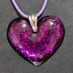 Halskette "Purple Heart"