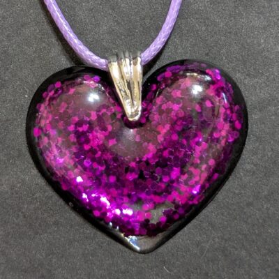 Halskette "Purple Heart"