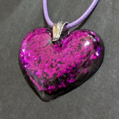 Halskette "Purple Heart" – Bild 2