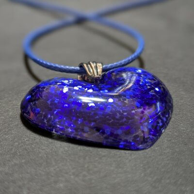Halskette "Blue Heart" – Bild 3