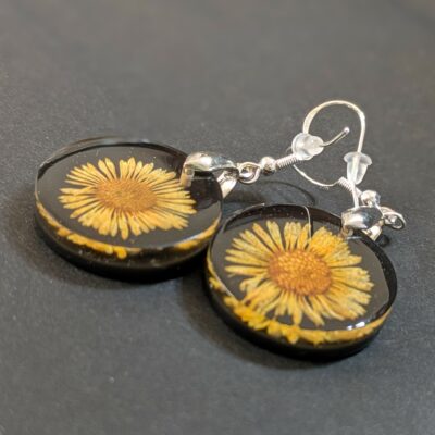 Set Halskette und Ohrringe "Sunny Flower" – Bild 9