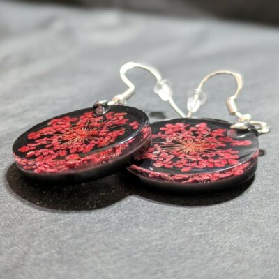 Ohrringe "Bohemian Red" – Bild 2