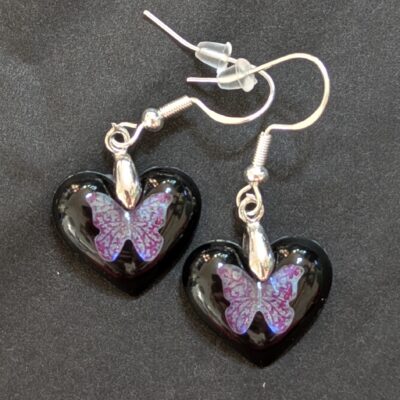 Ohrringe "Butterfly Heart" – Bild 3