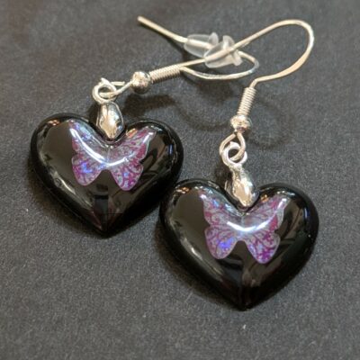 Ohrringe "Butterfly Heart" – Bild 2
